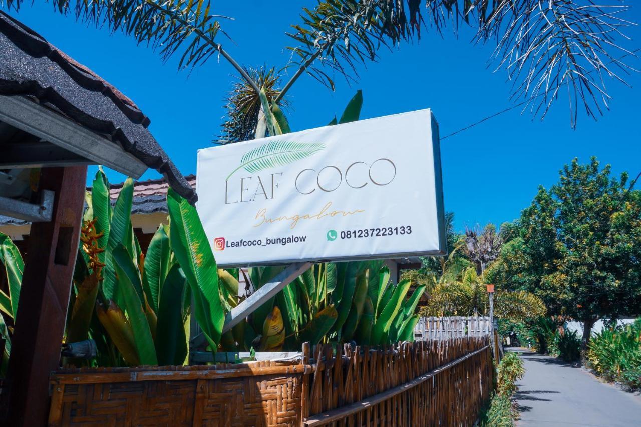 Leaf Coco Bungalow Gili Air Exteriér fotografie